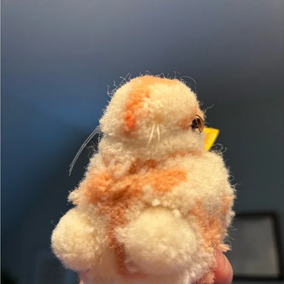 Steiff Orange and White Bunny Toy collectible - Picture 10 of 10